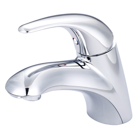 PIONEER FAUCETS Single Handle Bathroom Faucet, Compression Hose, Single Hole, Chrome, Weight: 3.7 3LG264H